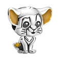 thumbnail image 4 of Dijes de animales para pulseras Pandora Cuentas chapadas en plata 925, 4 of 4