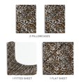 thumbnail image 4 of Juego de sábanas Beatrice Home Fashions de microfibra Queen Zara Leopard, 4 of 6