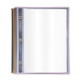 thumbnail image 2 of XWSHYW Herramientas para El Hogar Bolsa de Archivo de Costura con Bordes Sin Tejidos de Tres Agujeros Bolsa de Archivo de Limpieza En Seco Transparente de Pvc, 2 of 6