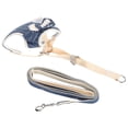 thumbnail image 4 of Harnais et Laisse pour Chat, Accessoires pour Chat Gilet de Marche Respirant avec Sangle Réglable, 4 of 8