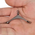 thumbnail image 4 of Fishing Swiveling Rings,10pcs Stainless Steel Barrel Fishing Tackle Fishing Swivel Ring Reliable and Durable, 4 of 7