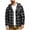 Gray, variant on hoksml Men's Plaid Shirt Jacket - Button Front Flannel Overshirt with Chest Pocket, Soft Lightweight Casual Top for Spring Fall