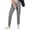 Heather Grey, variant on Women's Cargo Sweatpants with 4 Pockets Cotton Jogger Pants Elastic Waist Athletic Lounge Pants for Running Yoga Gym