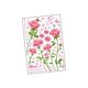thumbnail image 4 of Pegatina de pared con diseño floral azul para decoración del hogar, ideal para restaurante. Rosa, 4 of 7