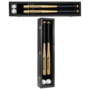 38.4" x 4.53" Baseball Bat Display Acrylic Shadow Box