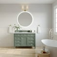 thumbnail image 5 of James Martin Vanities 650-V48-3Af Brittany 48" Single Basin Poplar Wood Vanity Set - Green, 5 of 7