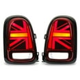 thumbnail image 2 of Full LED Union Jack Tail Lights With Sequential Turn  IP67 Waterproof For Countryman F60 2017-2022, 2 of 8