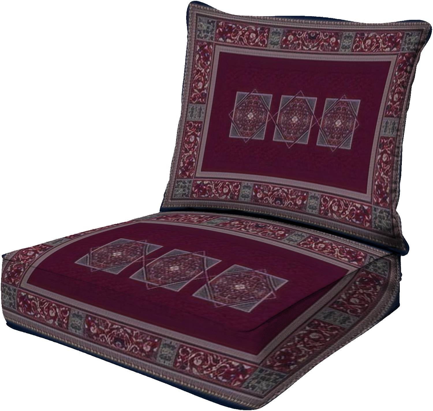 Hiufochk 25" x 25" carpet design texture persian tebriz rugs design