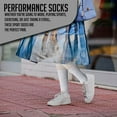 thumbnail image 7 of Yacht & Smith 26 Inch Wholesale Women's Tube Socks, Women's Cotton Referee Sport Socks Size 9-11, 7 of 7
