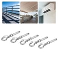 thumbnail image 5 of Expansion Anchor Hook Bolt，Expansion Hook， Expansion Bolt Hook, 5Pcs M8 Expansion Bolt Hook Screw Open Cup 304 Stainless Steel Industrial Supplies, 5 of 5