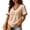 Beige, variant on USA 2026 Soccer Cup Fan Jersey for Women, V-Neck Short Sleeve T-Shirt with Vintage Floral & Gold Letter Print, Breathable Casual Sports Tee Pullover Top, 1 PC Hot Pink L