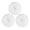 White, variant on 3 Pcs Rolling Round Spherical Cage, Portable Protective Playpen for Chicken, Rabbit and Other Small Animals