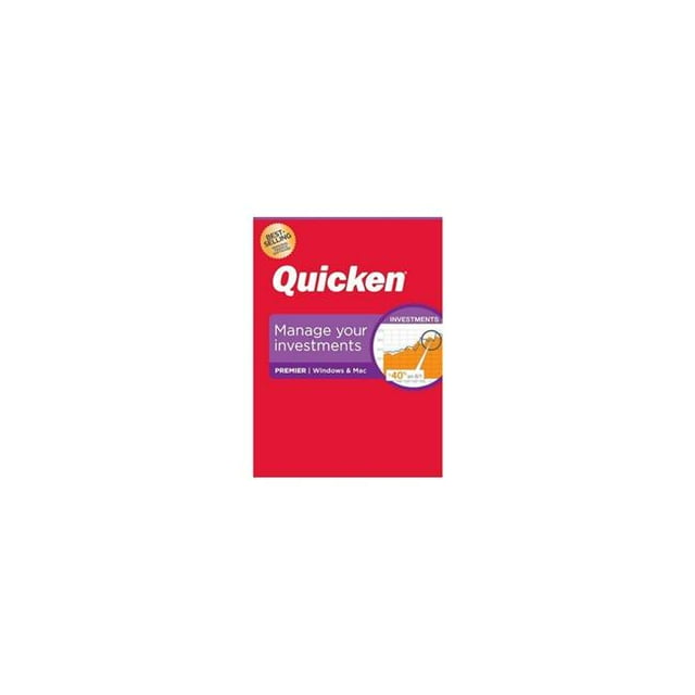 Quicken Logiciel Premier Finances Personnelles - 1 An