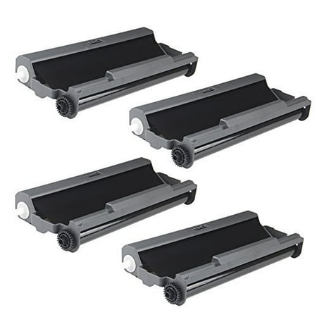 - myCartridge 4 Pack PC501 Ribbon Compatilbe with Brother FAX 575 series printers