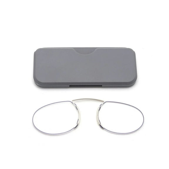 Always With You ThinOptics Reading Glasses - Ultra Thin and Lightweight Readers with Case grey 3.0