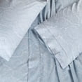 thumbnail image 2 of Superior 600 Thread Count 4-Piece Blue Paisley Cotton Blend Sheet Set, Queen, 2 of 7