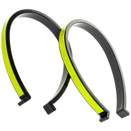 Salzmann Yellow High Vis Reflective Cycling Bicycle Trouser Pant Clips ...