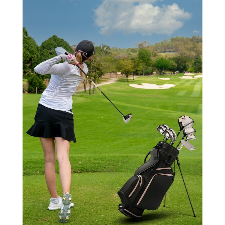 Naipo Adult Beginner Full Right Iron Golf Clubs Set, 12 pcs with