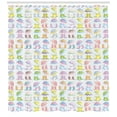 thumbnail image 3 of Umbrella Shower Curtain, Funny Colorful Fashion Fall Season Boots and Rain Drops Childish Style, Fabric Bathroom Set with Hooks, 69W X 70L Inches, Baby Blue Multicolor, by Ambesonne, 3 of 3