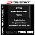 thumbnail image 3 of Polisport Motocross (MX) Replica Plastic Enduro Kit for Beta RR 2T/4T (2023-24) Dirt Bike – OEM Quality, Durable, Flexible & Perfect Fit – Red/Black, 3 of 9