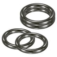 thumbnail image 1 of Uxcell 4-Pack Anillas para Cortinas, Anillas de Plástico de 1 Pulgada, Clips de Ojal de Bajo Ruido para Ventanas/Telas, Anillas para Cortinas [Metal Gunmetal], 1 of 1