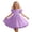 R78-Purple, variant on RMGVDSD Toddler Flower Girl Dress Girls Summer Dress Ruffle Sleeves Tulle Dresses Bowknot Tutu Birthday Princess Dresses Party Sundress 3-4 Years