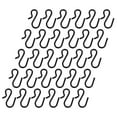 thumbnail image 2 of Shisuyan 50 Pcs Crochets de Cuisine Suspendus Crochets en S Robustes pour Vêtements, 2 of 9