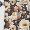 thumbnail image 3 of Designart "Sandy Beach Floral Sophistication I" Floral Blackout Curtain Single Panel, 3 of 4