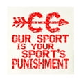thumbnail image 2 of Go All Out Our Sport Is Your Sport's Punishment Cross Country T-Shirt Mens/Women/Youth, 2 of 3