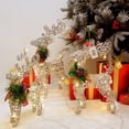 thumbnail image 4 of Reno navideño grande y brillante para decoración del hogar, luces LED de alce 2023 para exteriores, decoración de habitación de pino, 4 of 4