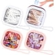 thumbnail image 1 of Organizador portátil de accesorios para el cabello de viaje Asgyf, 4 bolsillos, con organizador para coleteros, gris, 4 unidades, 1 of 5