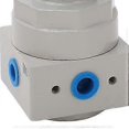 thumbnail image 2 of Air Pressure Regulator Automatic Relief Valve Controller Aluminum Alloy with Meter QTYH10 0.1-1.6MPa, 2 of 4