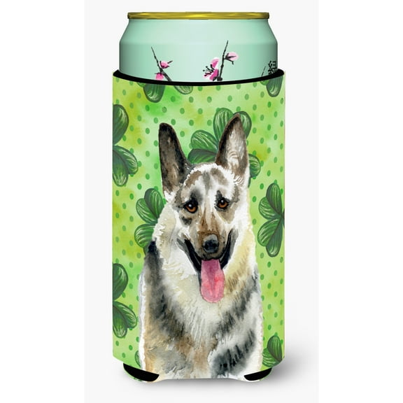 Carolines Treasures BB9823TBC East-European Shepherd St Patricks Tall Boy Beverage Insulator Hugger  Tall Boy multicolor