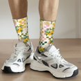 thumbnail image 4 of Uemuo Fruit Pattern Women's Crew Socks, Soft Durable Breathable Moisture-Wicking with Odor Control Cotton socks, 4 of 9