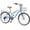 Blue With basket and rack, variant on ACEGER 26 inch woman cruiser bike single speed bicycle, Pink