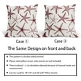 thumbnail image 2 of Burgundy Red Starfish Pillow Covers 20X20 Inch Set of 2 Beach Ocean Coastal Decorative Square Pillow Cases Summer Nautical Cotton Linen Cushion Case Home Decor for Sofa Couch Bedroom Outdoor, 2 of 6
