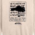 thumbnail image 3 of Avatar - The Last Airbender - Same Roots - Women's Lightweight French Terry Long Sleeve Shirt, 3 of 5