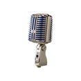 thumbnail image 1 of Monoprice Memphis Blue Classic Retro-Style Dynamic Microphone, Supercardioid Polar Pattern, For Podcasting, Streaming, and Live Performing - Stage Right Series, 1 of 2
