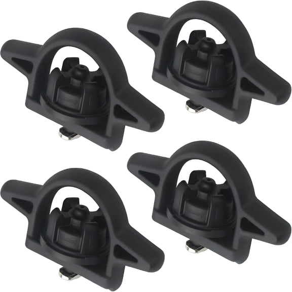 ZHZFKQ Bed Cleat Tie Down Anchor for Truck Bed Rail System 4Pcs Compatible with 2005-2024 Toyota Tundra Cargo Bed Accessories Parts Striker Luggage Holders