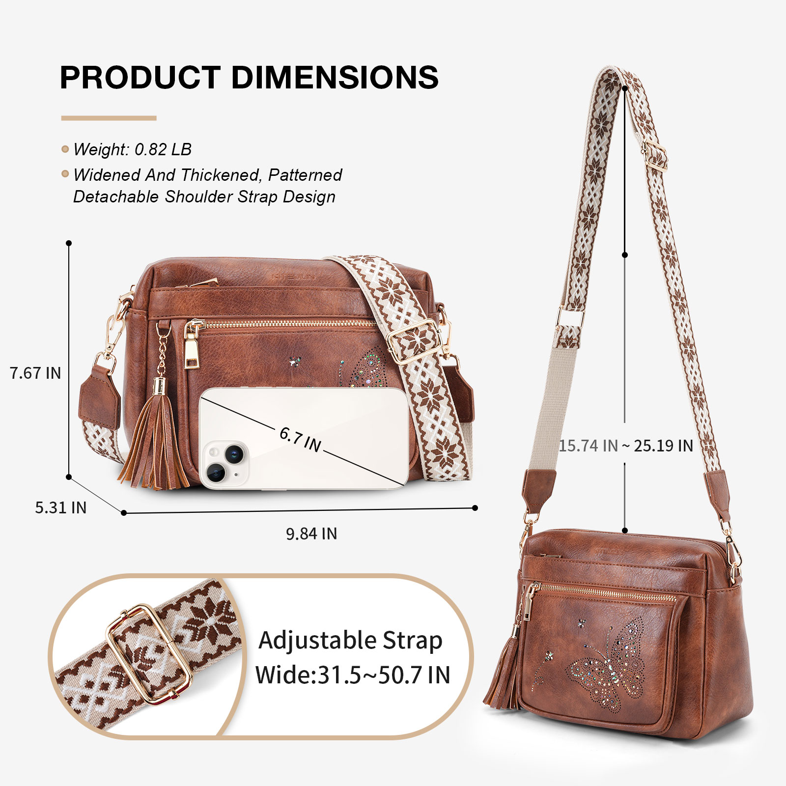 [Mother’s Day Gift Present] APHISON Fashion Small Crossbody Bags for Women Shoulder Bag, Ladies Classic Handbags Cute Shoulder Bag Clutch Handbag