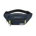 thumbnail image 1 of Bolso bandolera impermeable para hombre, mochila deportiva para exteriores, bolso de hombro ligero para viajes, mochila multiusos con puerto para auriculares para ir al trabajo., 1 of 6