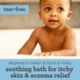 thumbnail image 4 of Aveeno Baby Eczema Therapy Soothing Bath Treatment, Oatmeal, 10 Ct, 4 of 8