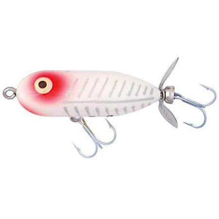 Heddon Tiny Torpedo 1/4 oz Fishing Lure - Red Shore (Best Lures For Fishing From The Shore)