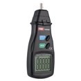 thumbnail image 4 of Velocímetros TASI TA8146C Tacómetro digital 2 en 1 de contacto y láser sin contacto 2.5-99999RPM Medidor de velocidad de rotación fotoeléctrica Función de memoria con bolsa de tela Accesorios ricos pa TASI Velocímetros, 4 of 7