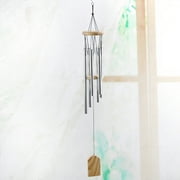 Wind Chimes Outdoor Memorial Wind Chimes, 24.4 inch Wind Chimes with 6 Thicken Tubes for Garden, Patio, Yard, Home