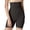 Black, variant on High Waist Strong Compression Tummy Control Shapewear Shorts, Diamond Texture Lifting Mid Thigh Shaper, 1 Piece, M-L-XL-XXL Plus Size Friendly