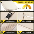 thumbnail image 6 of SUNROX DryFast Foam Outdoor Chair Cushion with DryMesh Drainage, All-Weather FadeShield Water Resistant Patio Furniture Cushions, Ultra Durable Patio Chair Cushions, 6 of 6