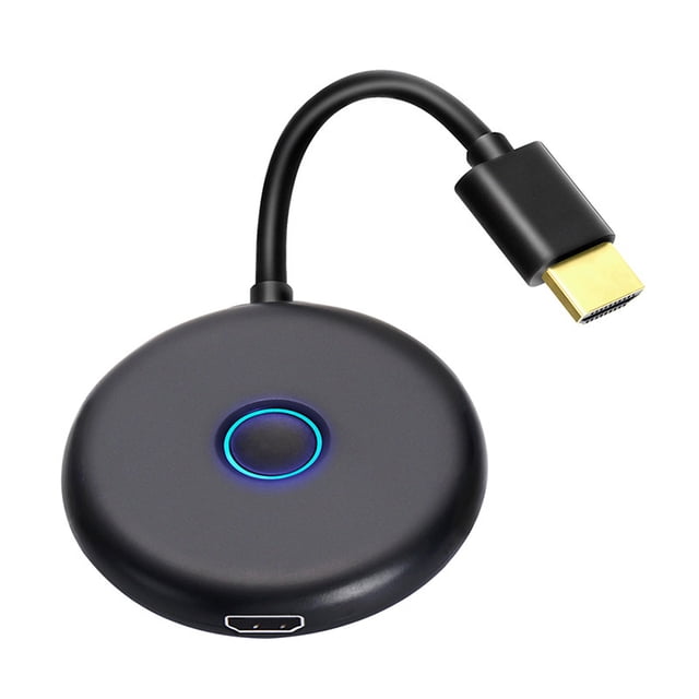 Adaptador de pantalla inalámbrico HDMI, utilizado para reuniones/discursos/cine en casa, banda dual de 2,4 GHz