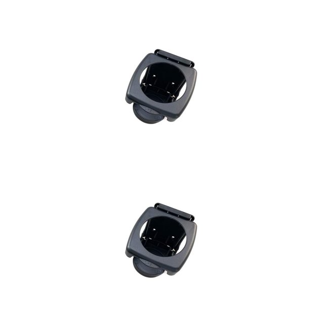 Soporte Universal Sidaley para Taza de Ventilación de Coche Soporte de Montaje en Estante para Botella de Agua Contenedor Plegable Negro 10*11.3 CM 2piezas