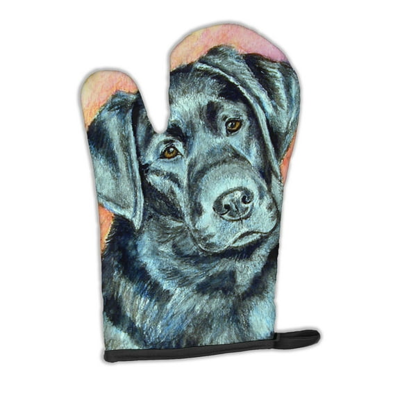 Black Labrador Oven Mitt